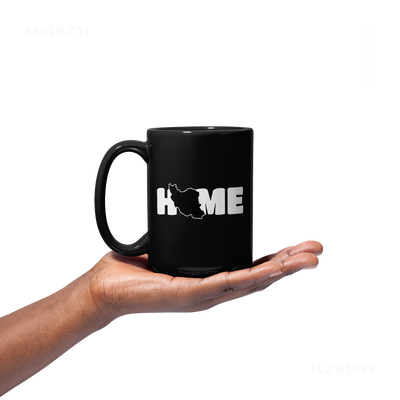 IranMyHome Ceramic Mug 03 Black