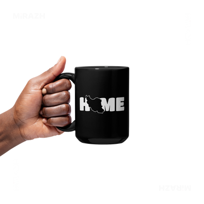 IranMyHome Ceramic Mug 05 Black