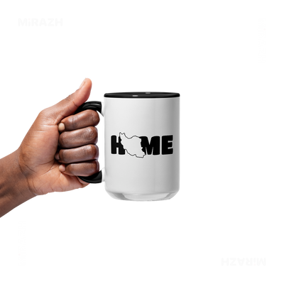 IranMyHome Ceramic Mug 05 White Black
