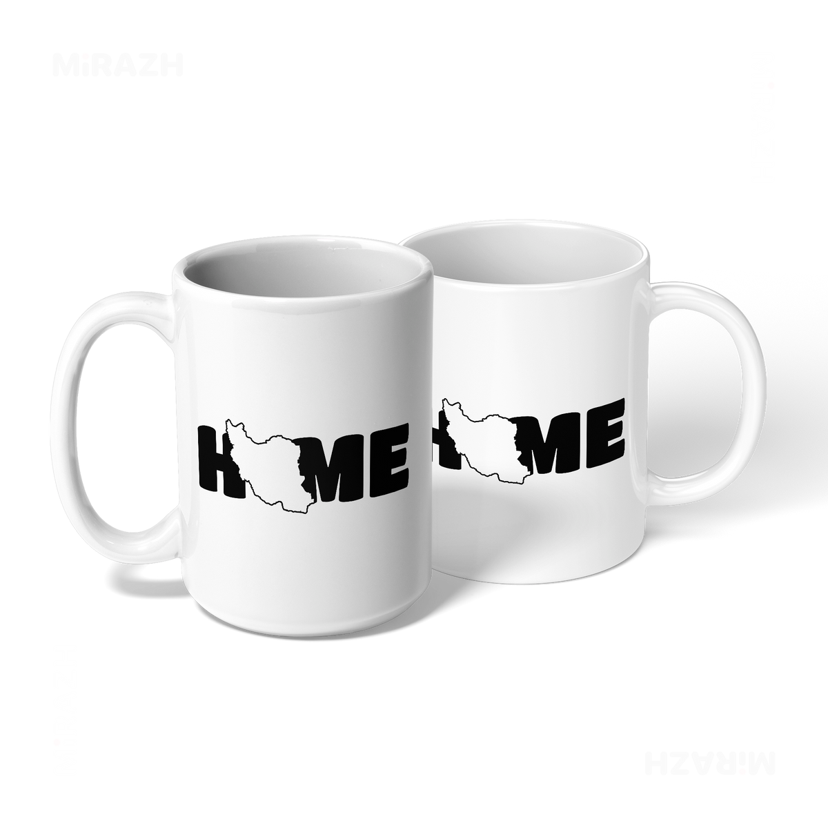 IranMyHome Ceramic Mug 08 White