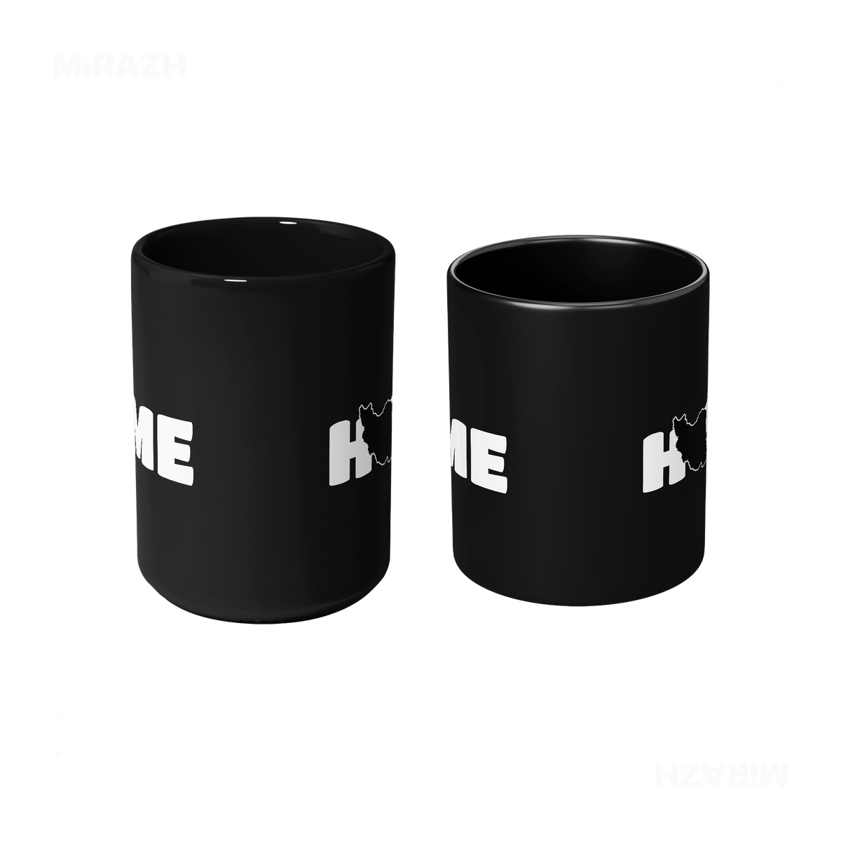 IranMyHome Ceramic Mug 09 Black