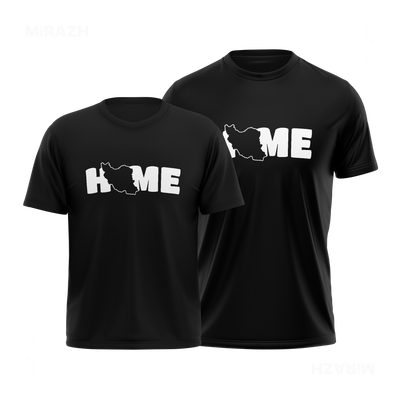 IranMyHome Couple T Shirt 01 Black