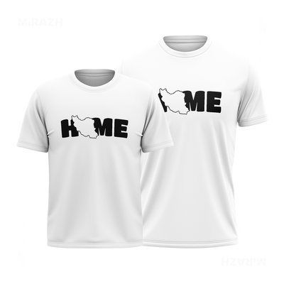 IranMyHome Couple T Shirt 01 White