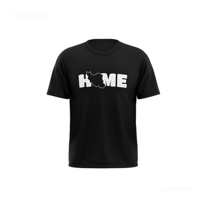IranMyHome Couple T Shirt 03 Black
