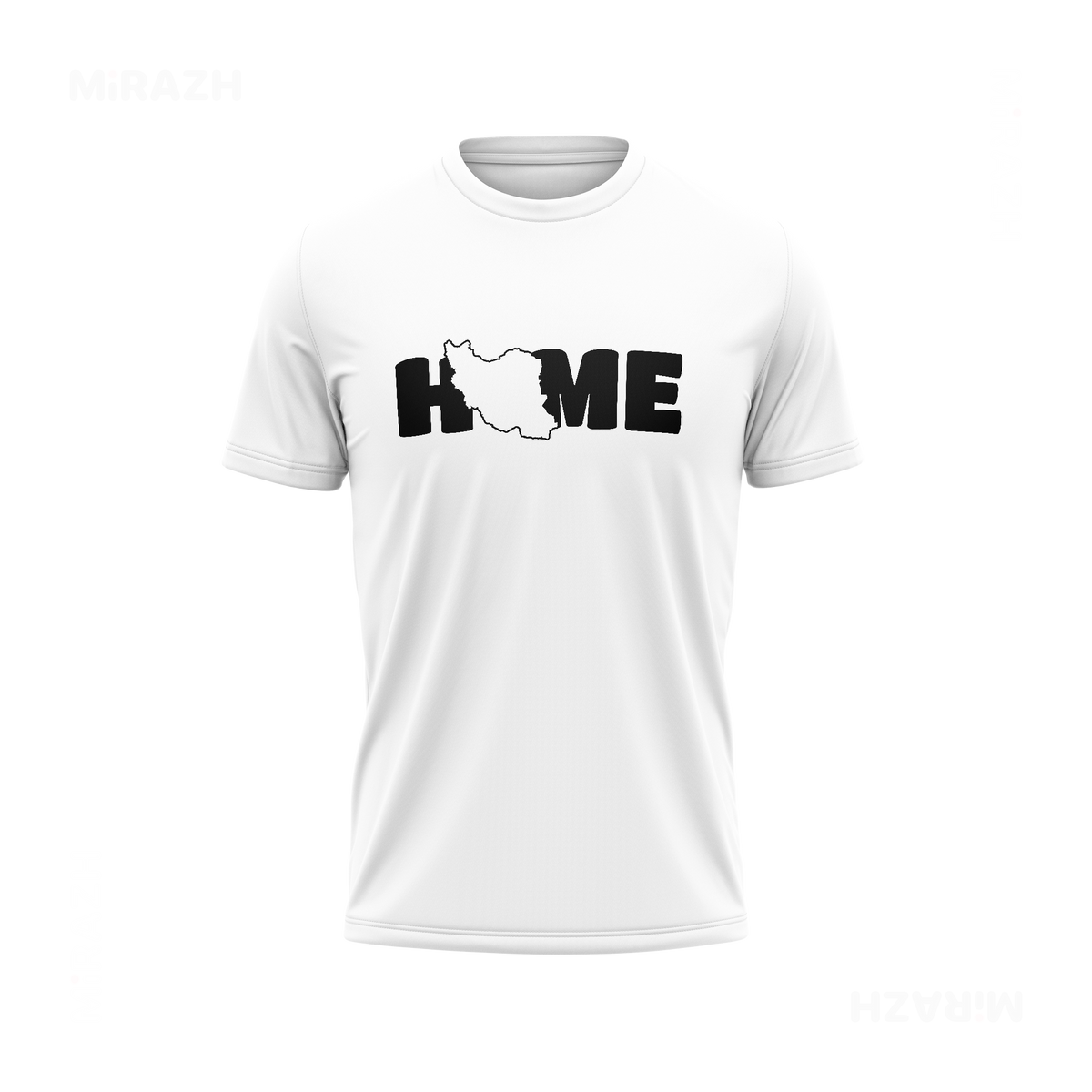 IranMyHome Couple T Shirt 04 White
