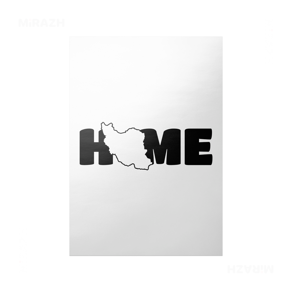 IranMyHome Frameless Poster 01 Semi Glossy