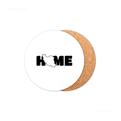 IranMyHome High Gloss Coaster 01 Round