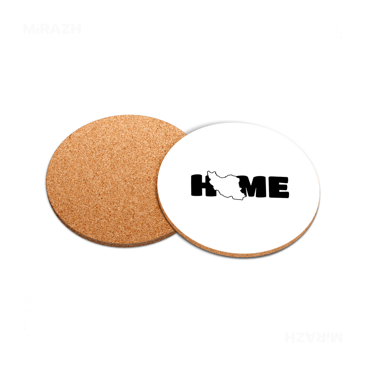 IranMyHome High Gloss Coaster 05 Round