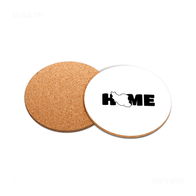 IranMyHome High Gloss Coaster 05 Round