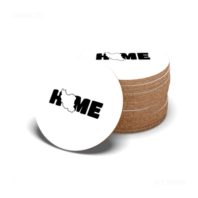 IranMyHome High Gloss Coaster 06 Round