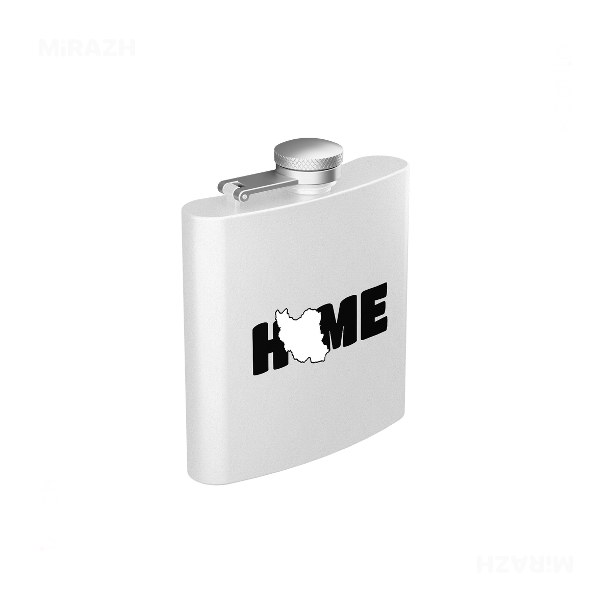IranMyHome Hip Flasks 03 White