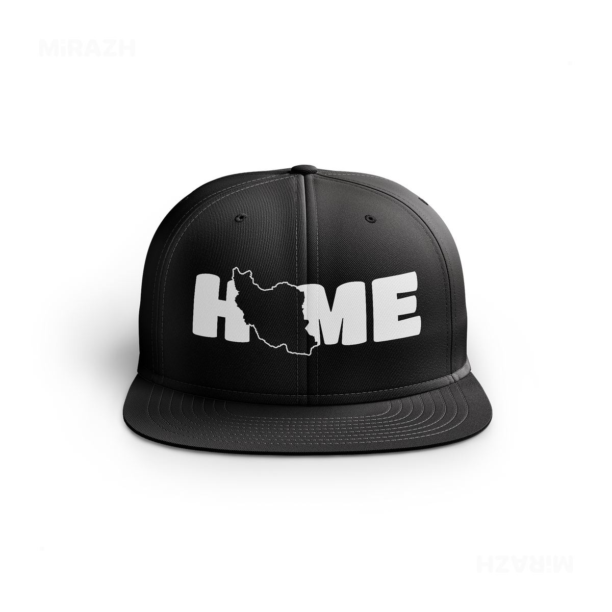 IranMyHome Snapback Caps 01 Black DTF