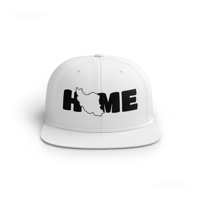 IranMyHome Snapback Caps 01 White DTF