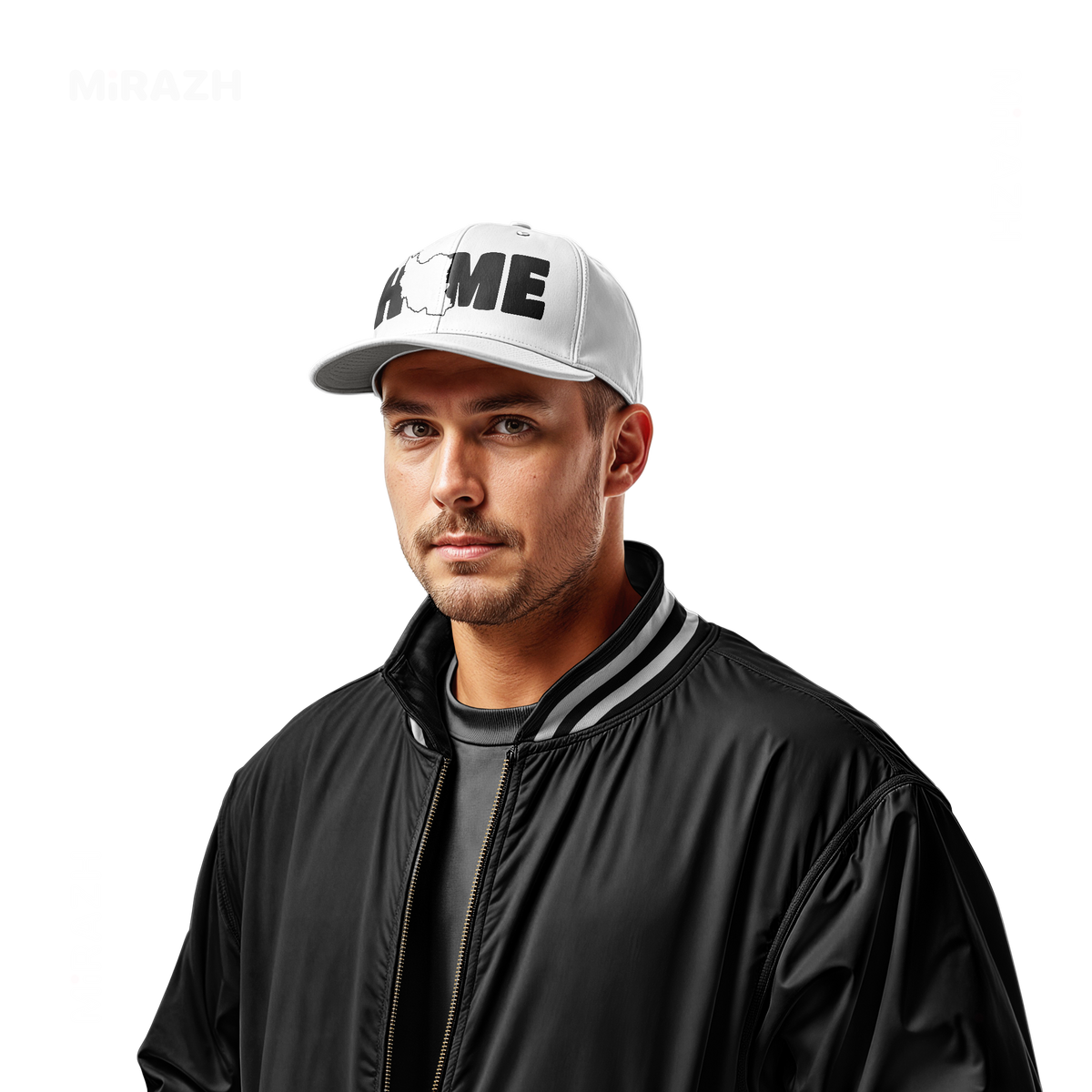IranMyHome Snapback Caps 02 White DTF