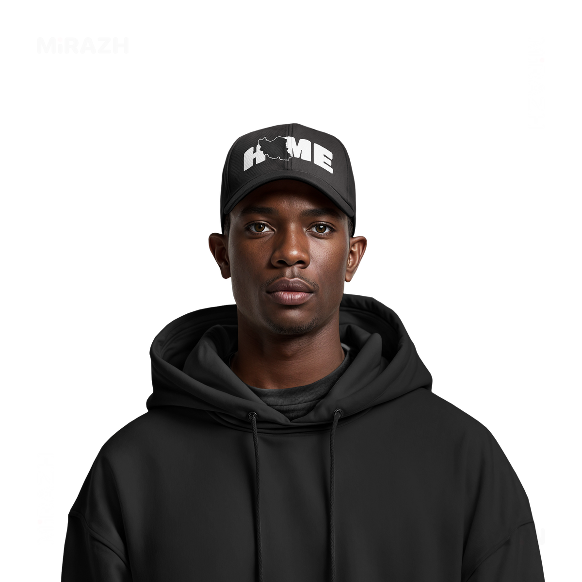 IranMyHome Snapback Caps 06 Black DTF