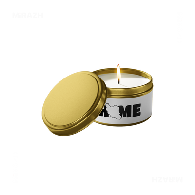 IranMyHome Tin Candle 01 Gold