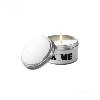 IranMyHome Tin Candle 01 Silver