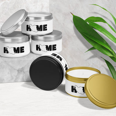 IranMyHome Tin Candle 02 Silver