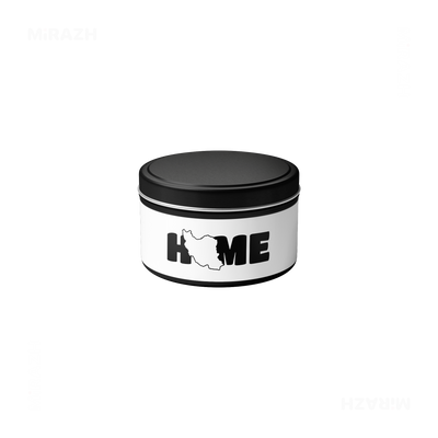 IranMyHome Tin Candle 04 Black