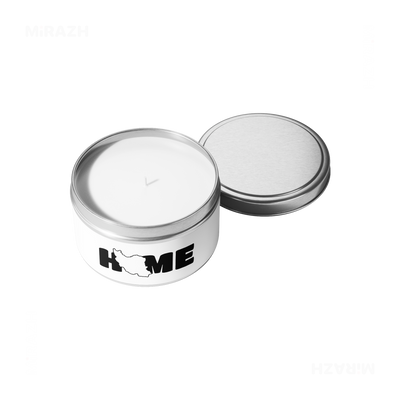 IranMyHome Tin Candle 05 Silver