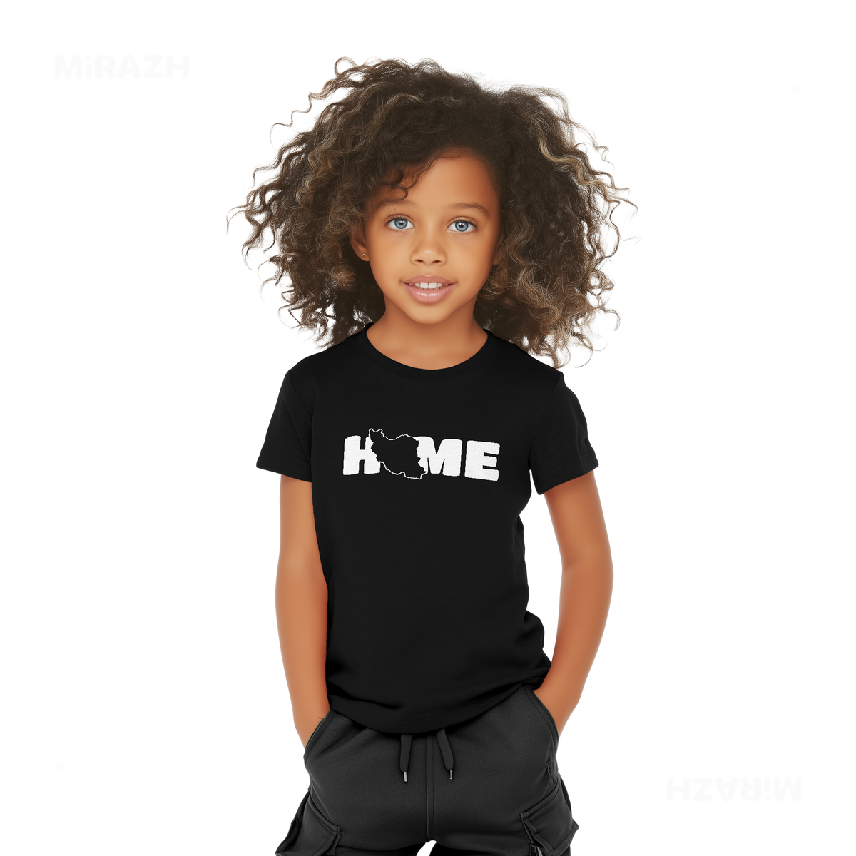 IranMyHome Toddler T Shirt 04 Black