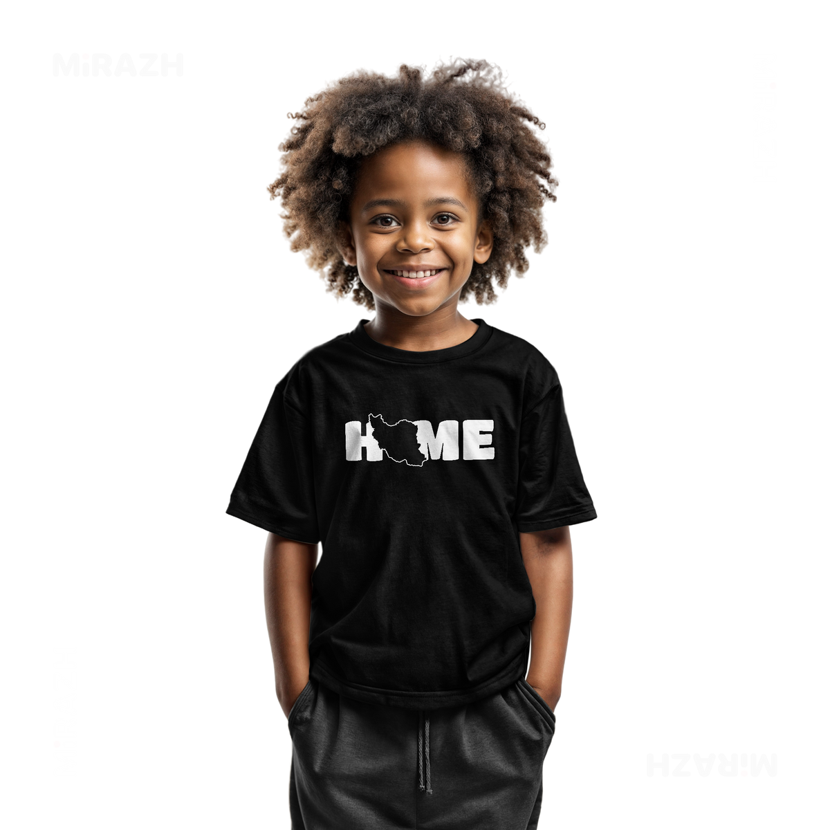IranMyHome Toddler T Shirt 05 Black