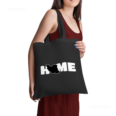 IranMyHome Tote Bags 02 Black