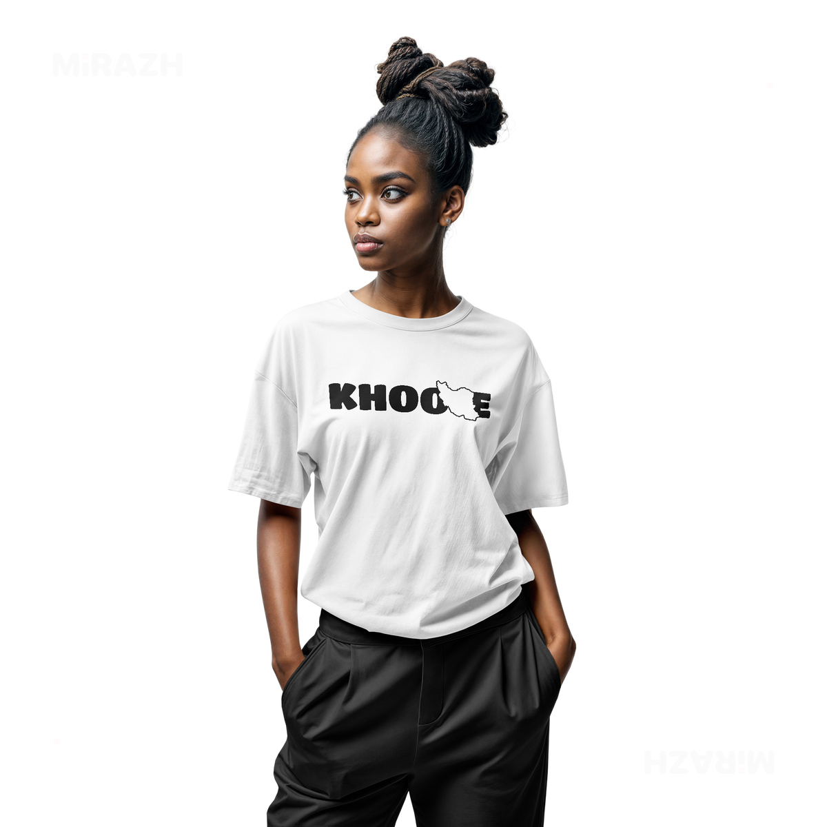 IranMyKhoone Adult T Shirt 04 White