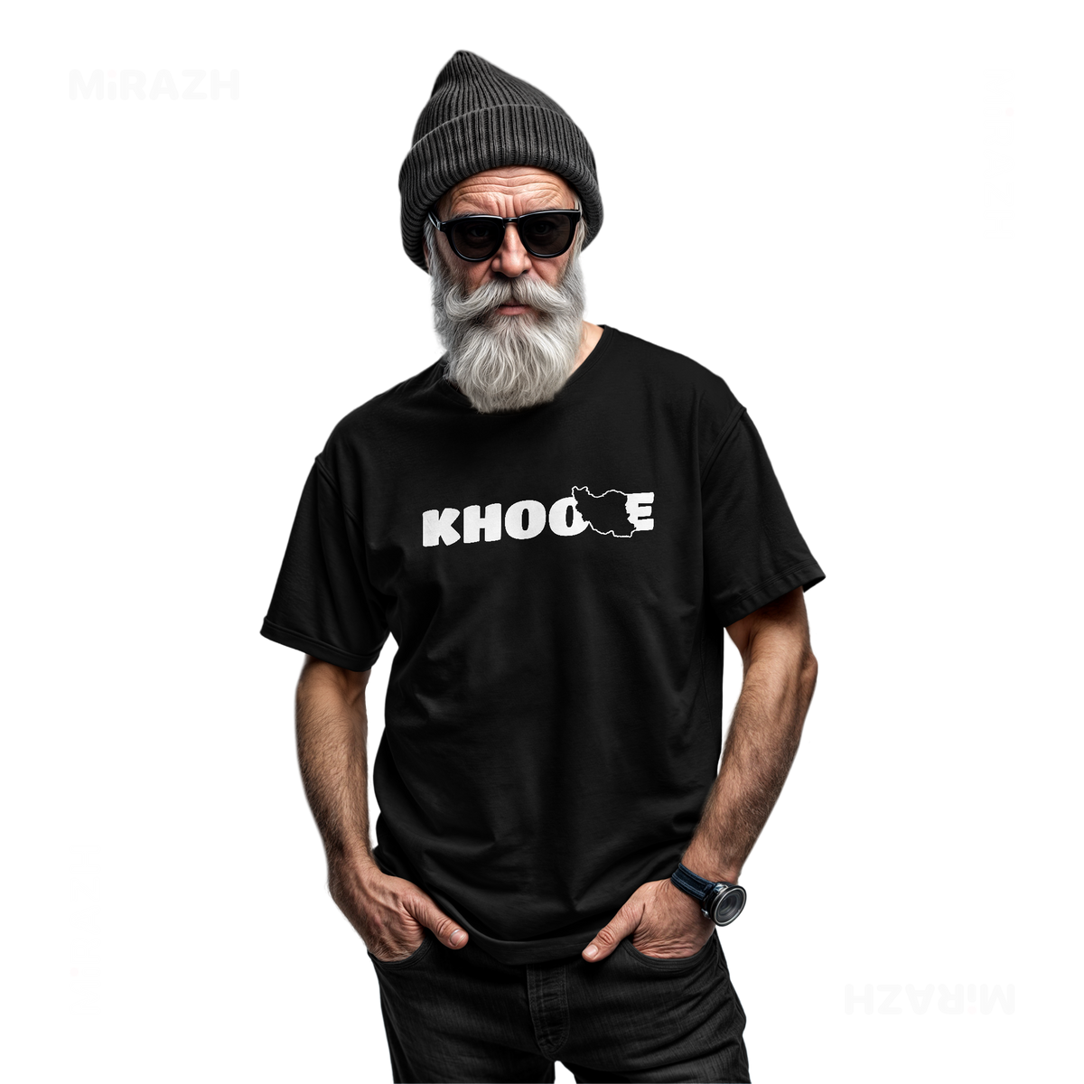 IranMyKhoone Adult T Shirt 06 Black