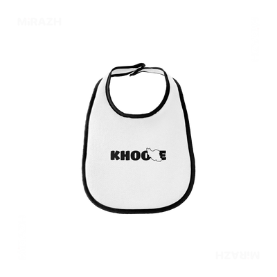 IranMyKhoone Baby Bibs 01 White Black
