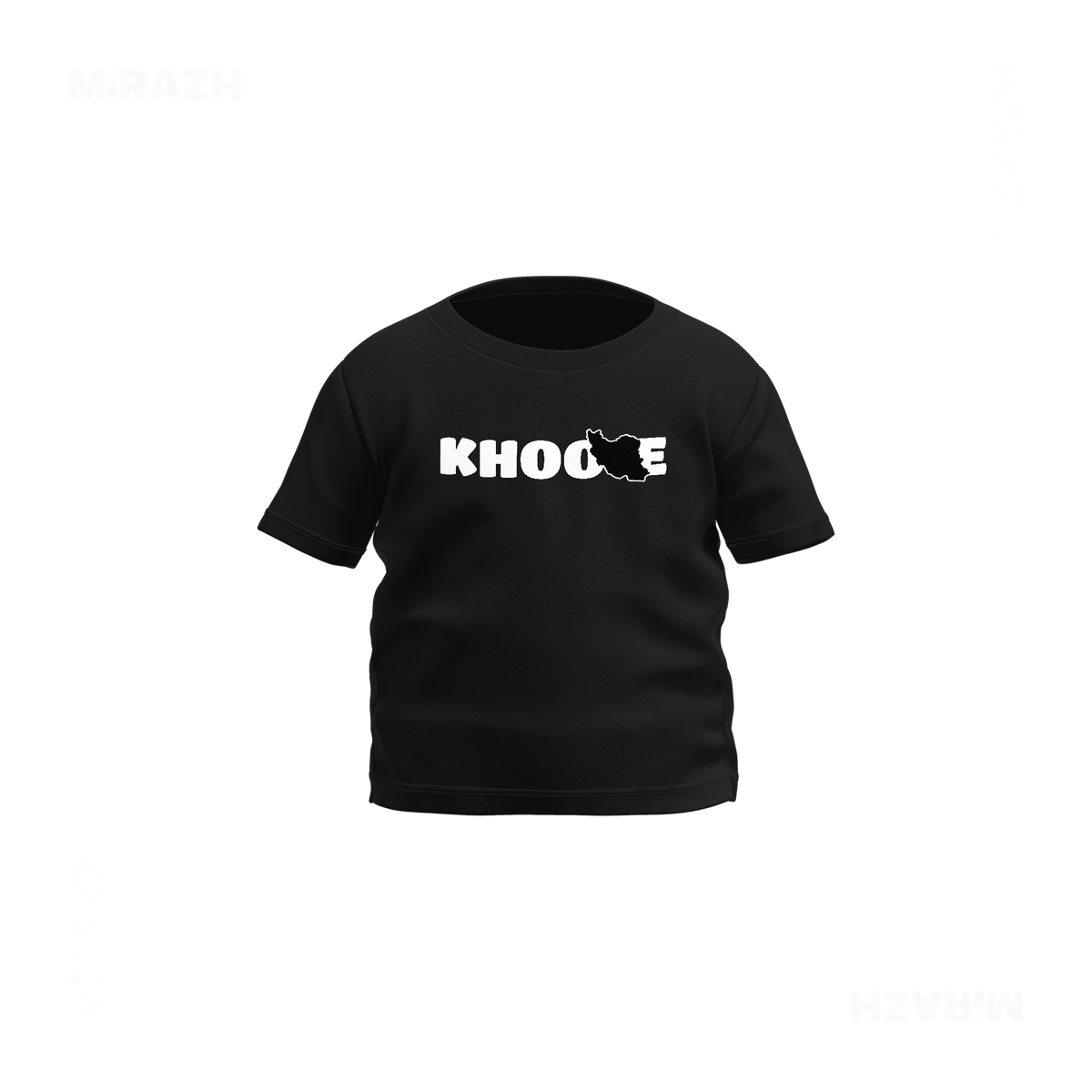 IranMyKhoone Baby T Shirt 01 Black