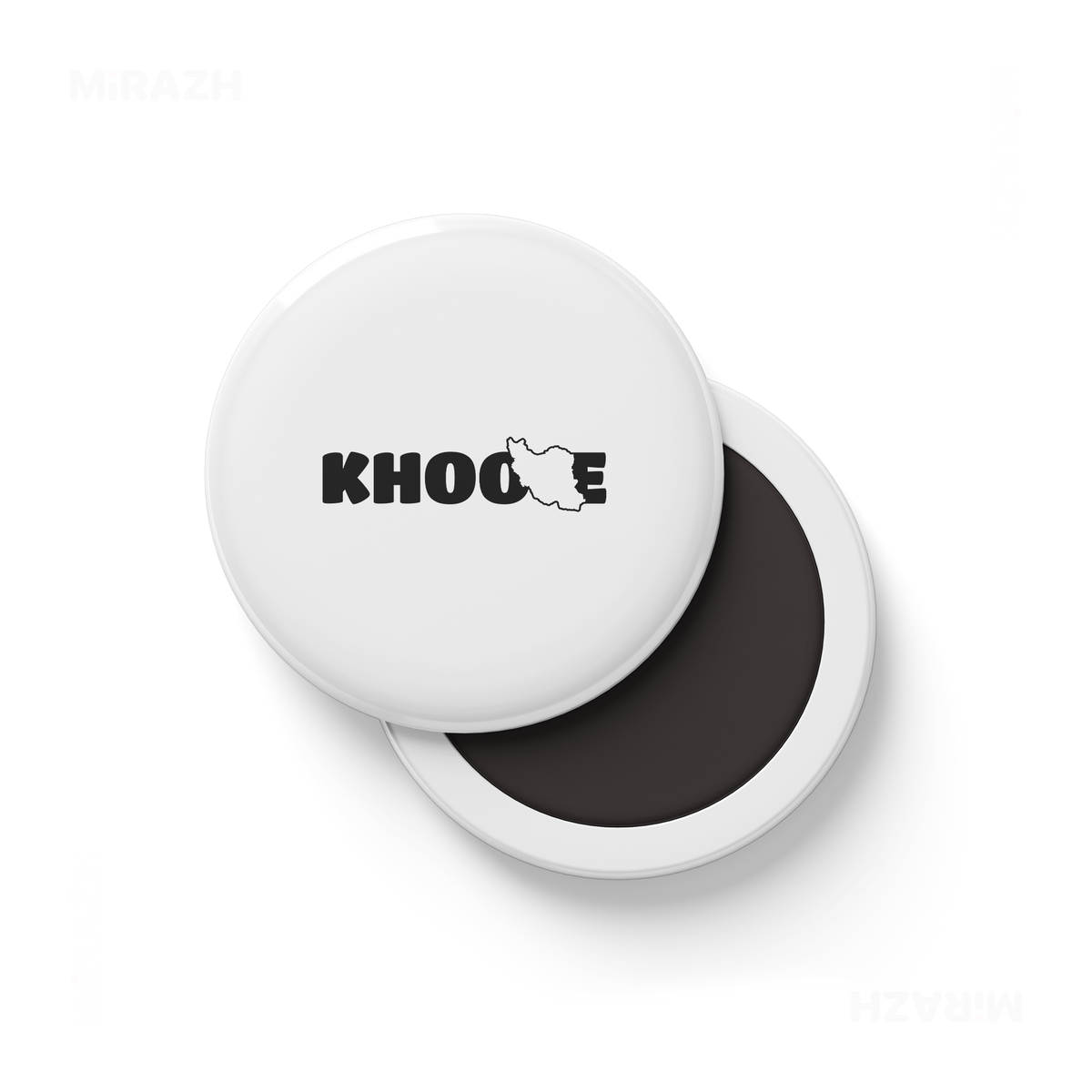 IranMyKhoone Button Magnet 01 Round