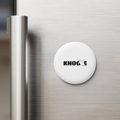 IranMyKhoone Button Magnet 02 Round