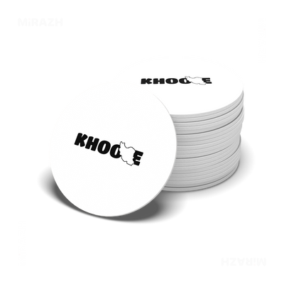 IranMyKhoone Ceramic Coaster 06 Round