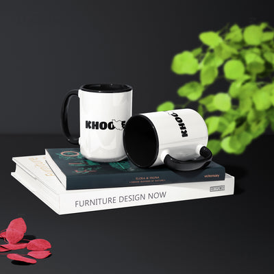 IranMyKhoone Ceramic Mug 02 White Black
