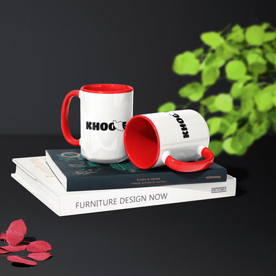 IranMyKhoone Ceramic Mug 02 White Red