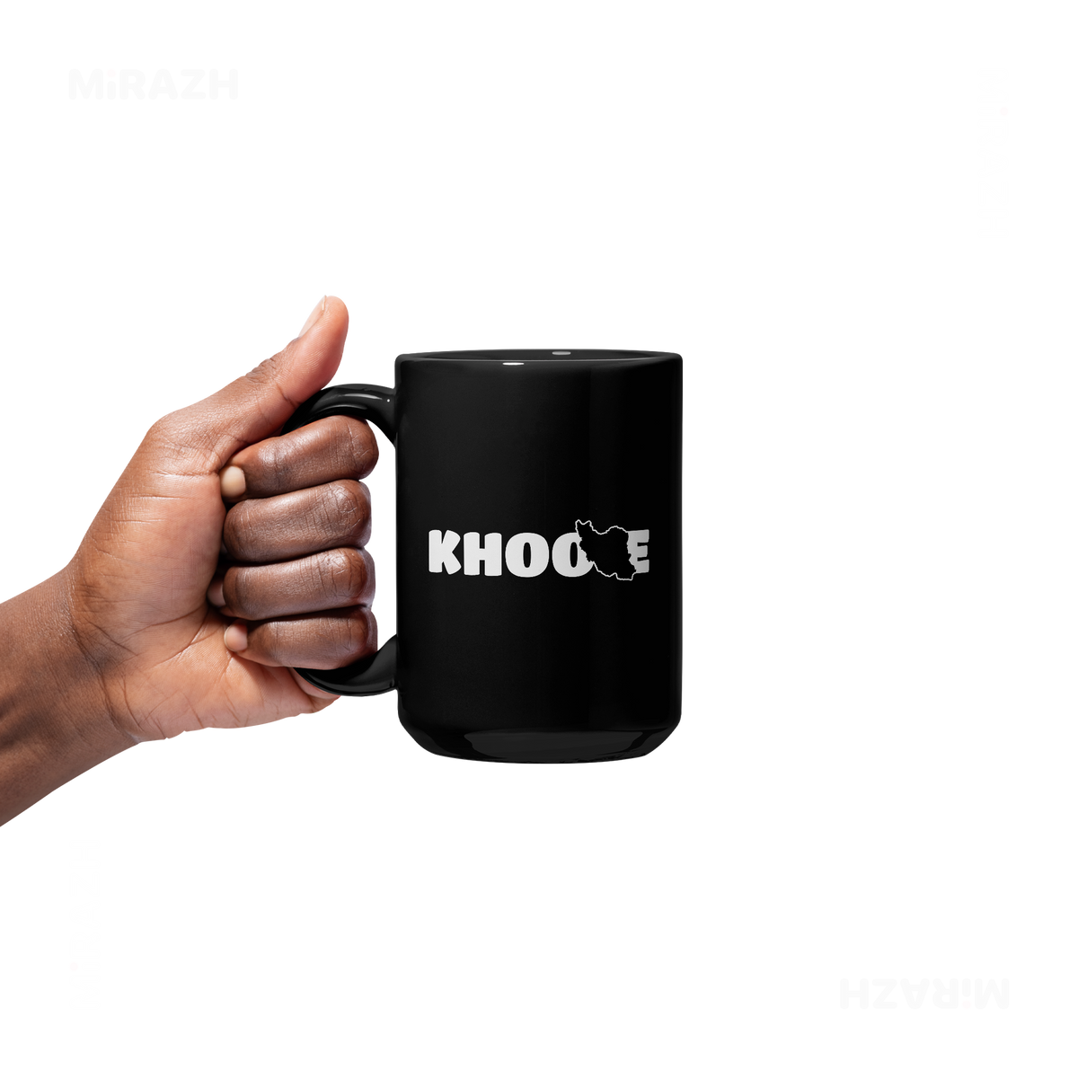IranMyKhoone Ceramic Mug 05 Black