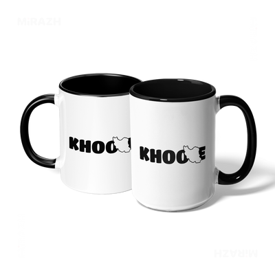 IranMyKhoone Ceramic Mug 07 White Black