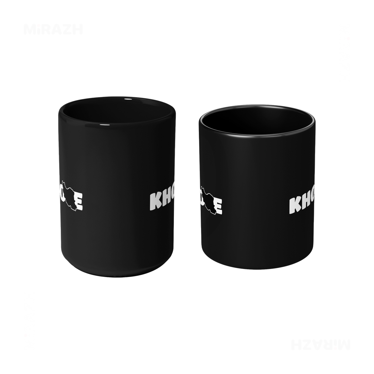 IranMyKhoone Ceramic Mug 09 Black