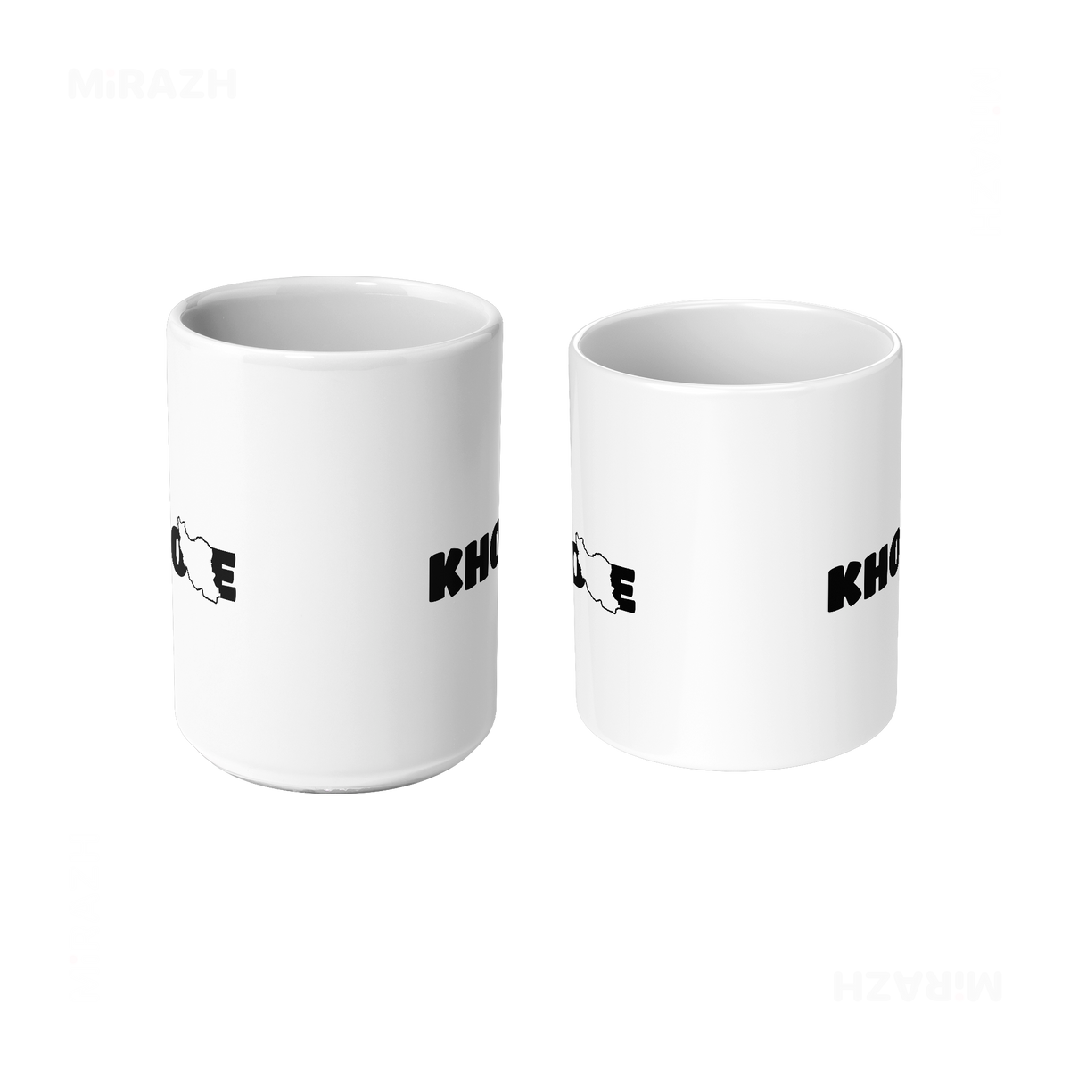 IranMyKhoone Ceramic Mug 09 White