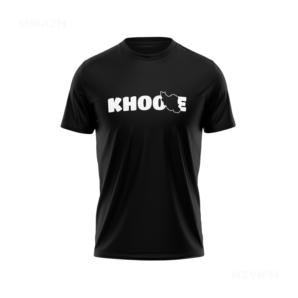 IranMyKhoone Couple T Shirt 04 Black