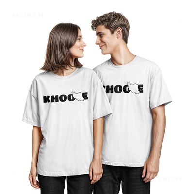 IranMyKhoone Couple T Shirt 05 White