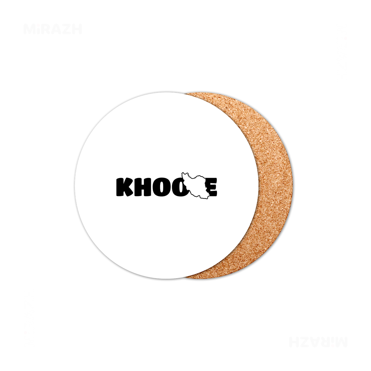 IranMyKhoone High Gloss Coaster 01 Round