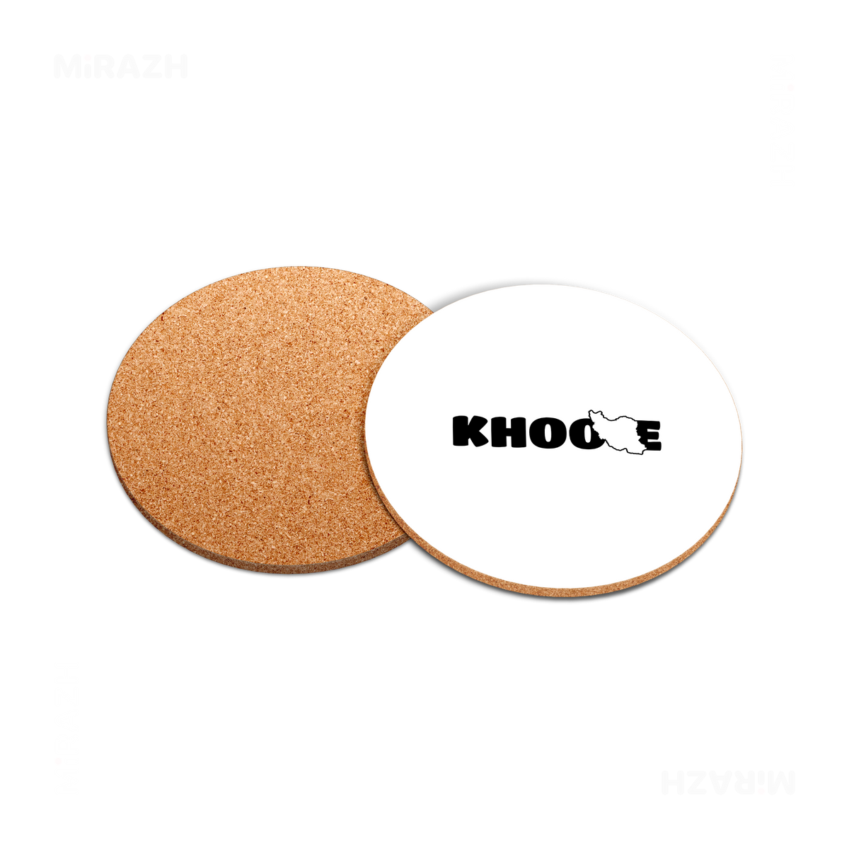 IranMyKhoone High Gloss Coaster 05 Round