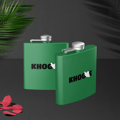 IranMyKhoone Hip Flasks 02 Green