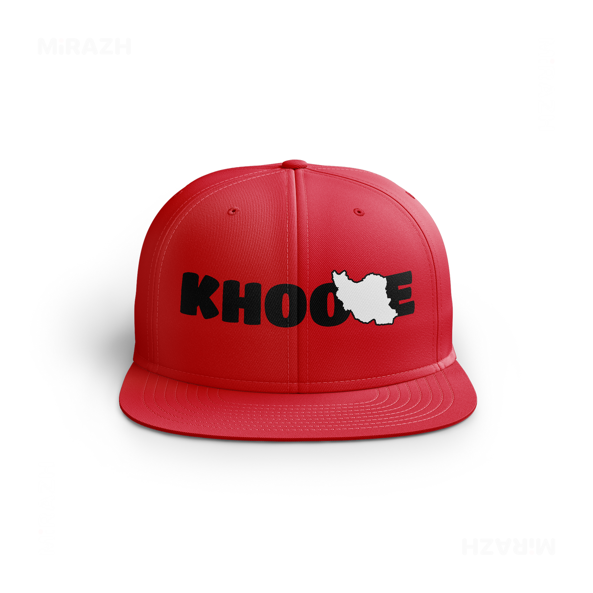 IranMyKhoone Snapback Caps 01 Red DTF