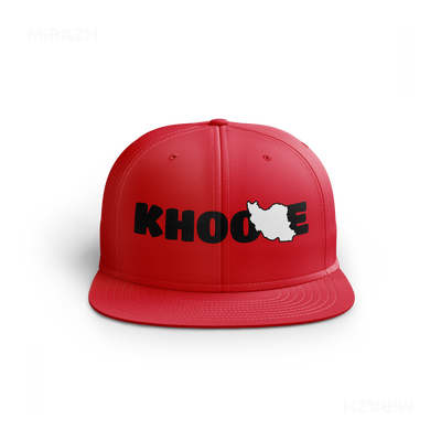 IranMyKhoone Snapback Caps 01 Red DTF