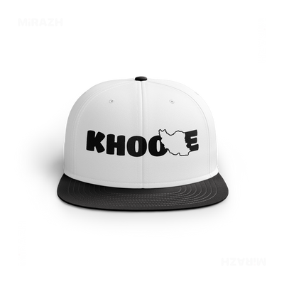 IranMyKhoone Snapback Caps 01 White Black DTF