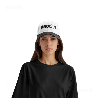 IranMyKhoone Snapback Caps 07 White Black DTF