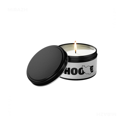 IranMyKhoone Tin Candle 01 Black
